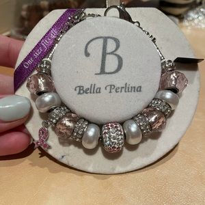 Bella Perlina breast cancer awareness bracelet